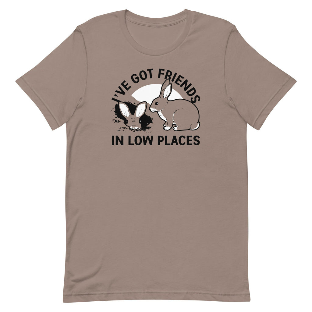 I've Got Friends In Low Places Men's Signature Tee Hoodie, Sweatshirt | PureTeeCo.com (Image 2)