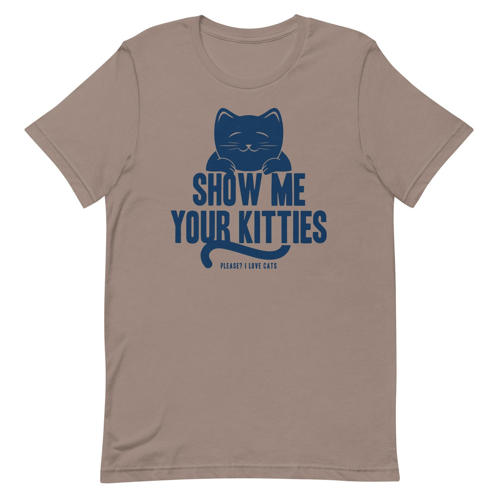 Show Me Your Kitties Men's Signature Tee Hoodie, Sweatshirt | PureTeeCo.com (Image 3)