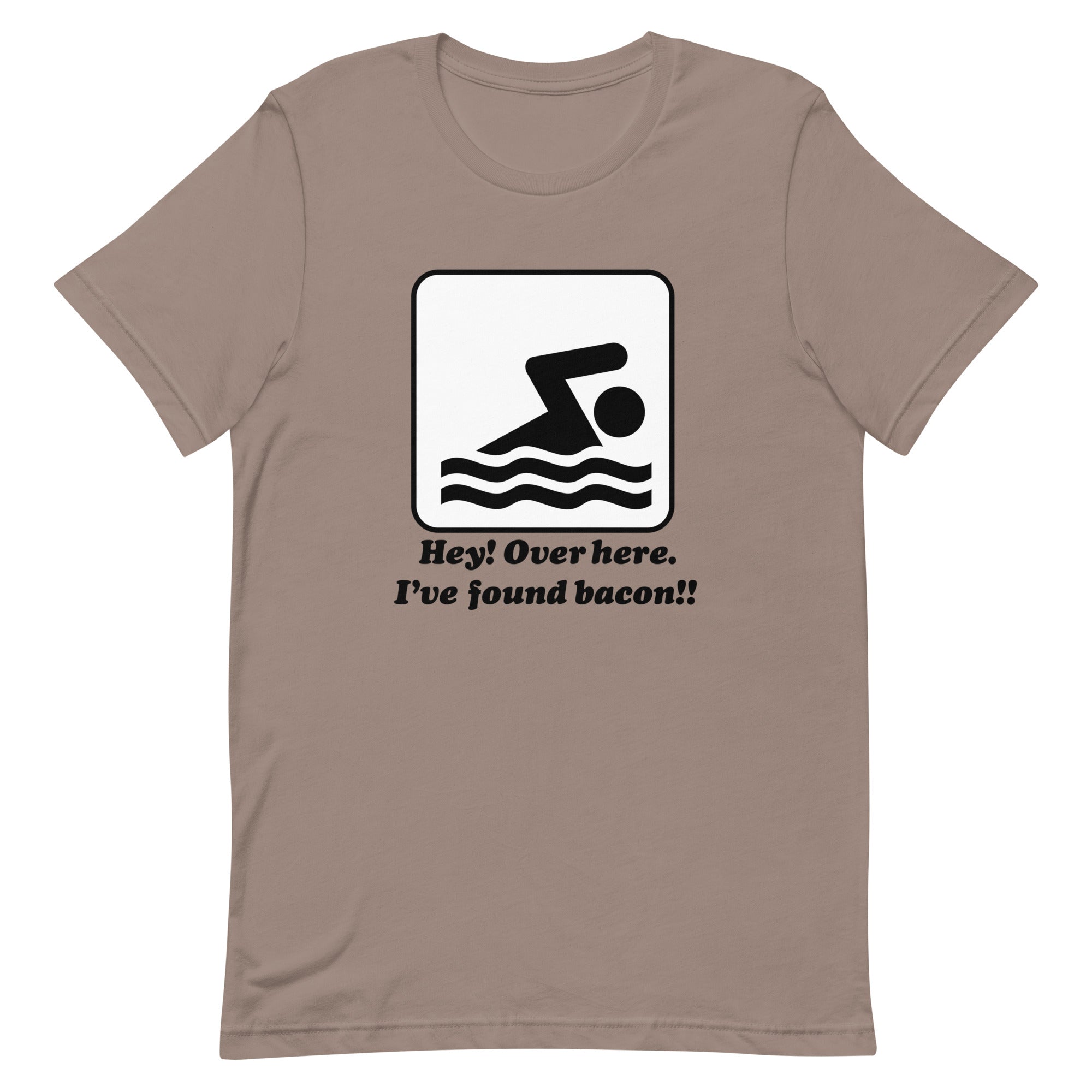 I've Found Bacon! Men's Signature Tee Hoodie, Sweatshirt | PureTeeCo.com (Image 4)