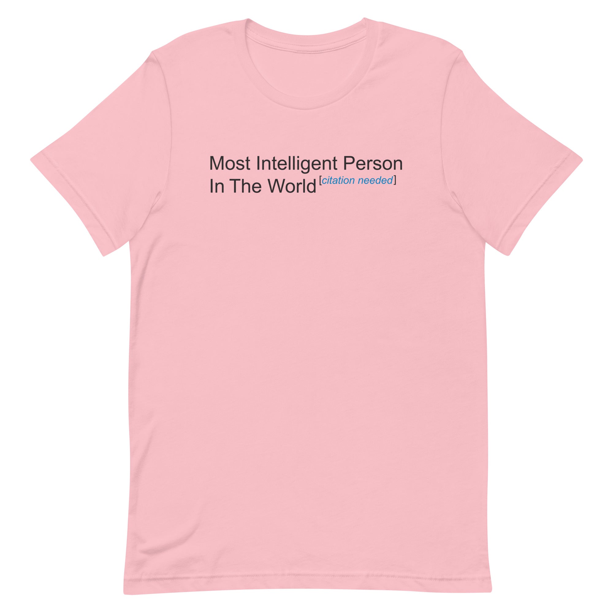 Most Intelligent Person in the World Citation Needed Men's Signature Tee Hoodie, Sweatshirt | PureTeeCo.com (Image 3)