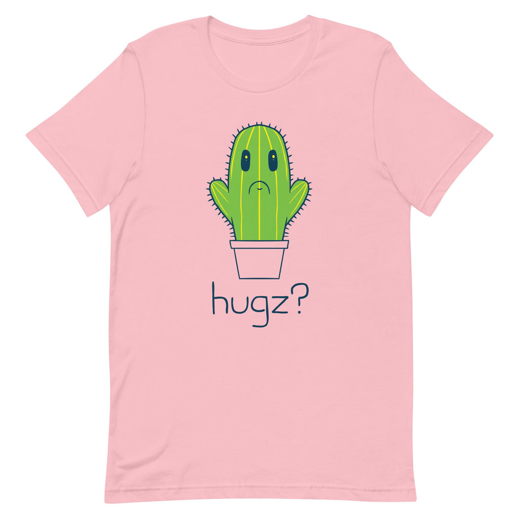 Hugz? Cactus Men's Signature Tee Hoodie, Sweatshirt | PureTeeCo.com (Image 4)
