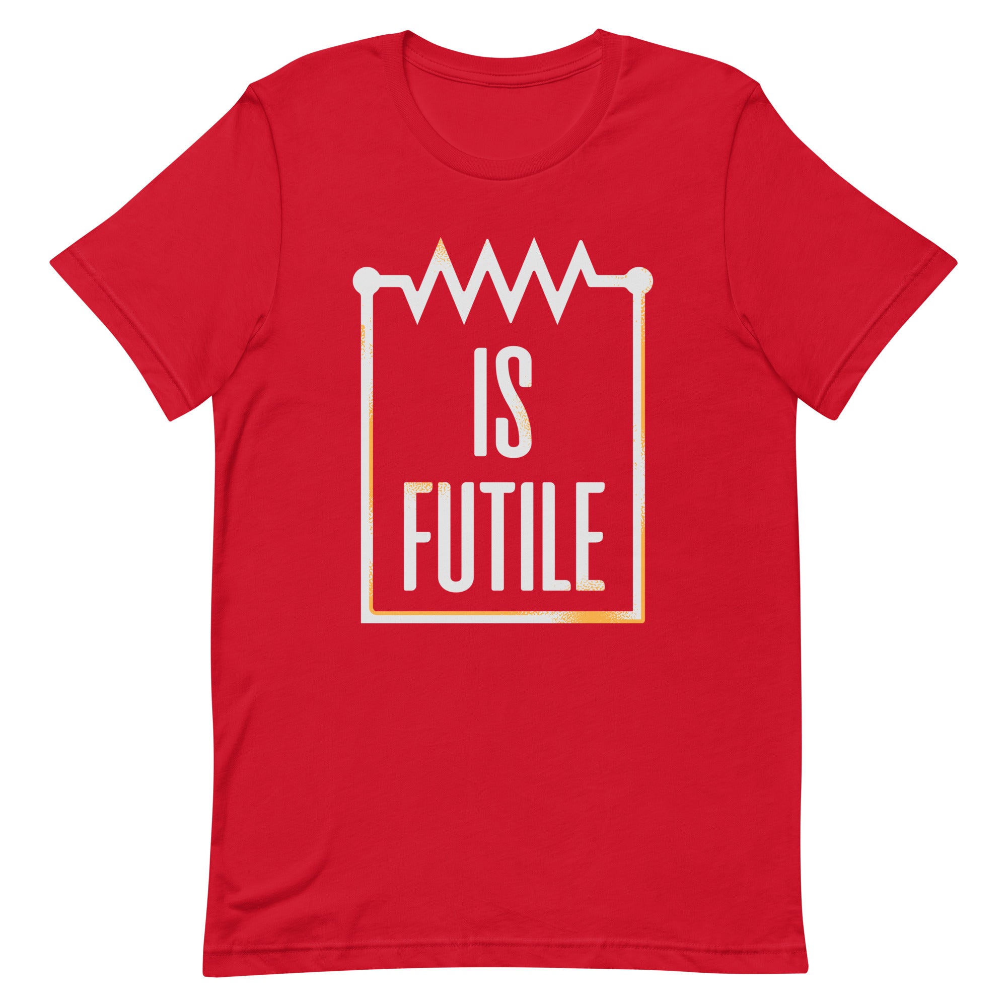 Resistor Is Futile Men's Signature Tee Hoodie, Sweatshirt | PureTeeCo.com (Image 4)