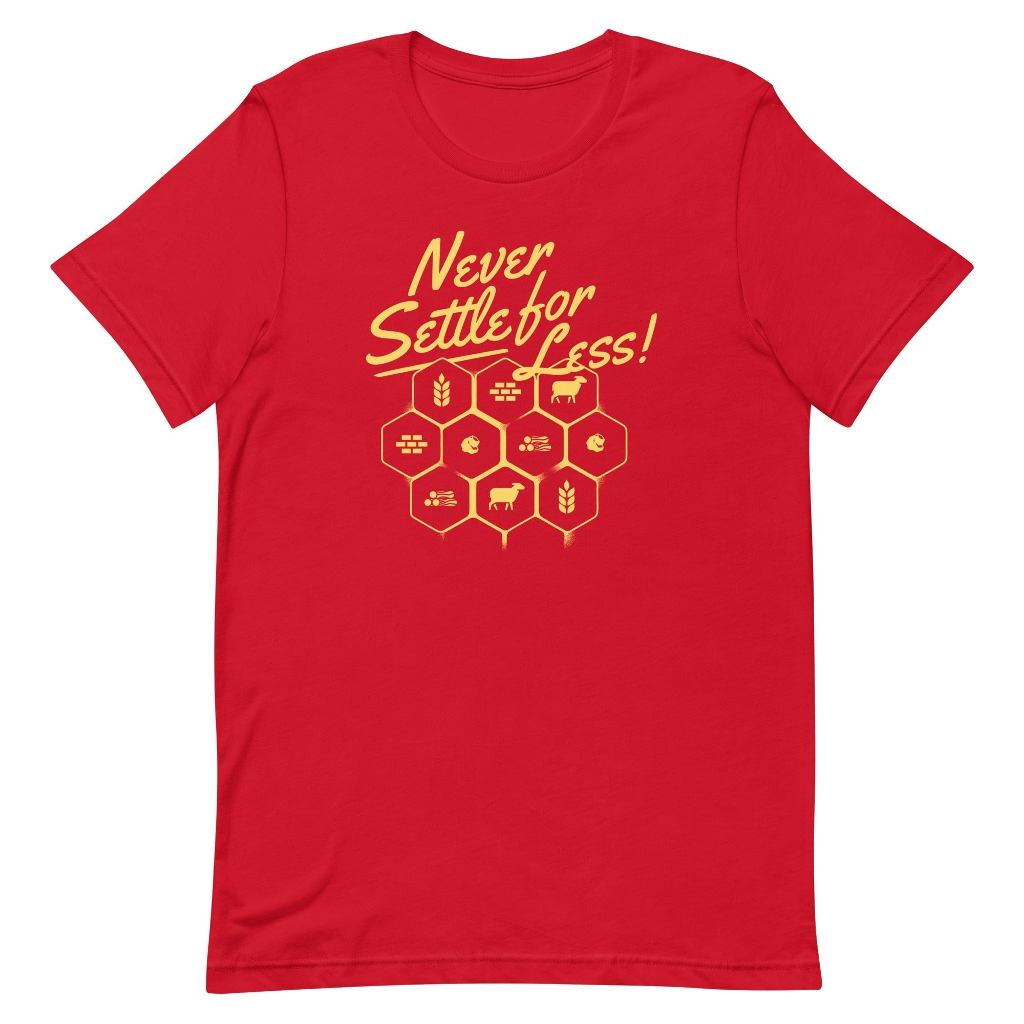 Never Settle For Less Men's Signature Tee Hoodie, Sweatshirt | PureTeeCo.com (Image 3)