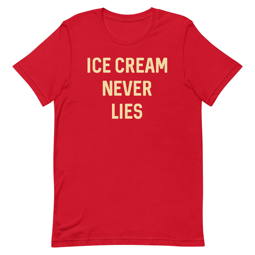 Ice Cream Never Lies Men's Signature Tee Hoodie, Sweatshirt | PureTeeCo.com (Image 3)