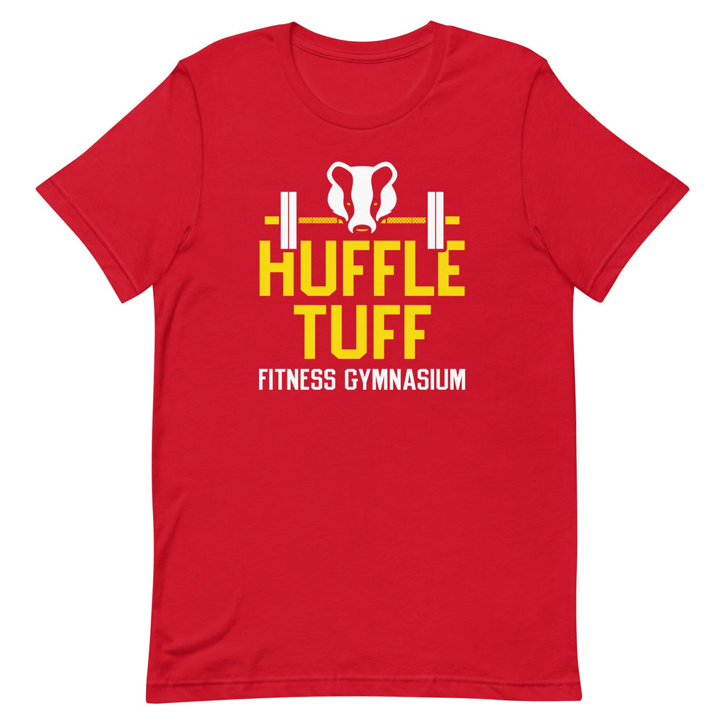 Huffle Tuff Gym Men's Signature Tee Hoodie, Sweatshirt | PureTeeCo.com (Image 3)