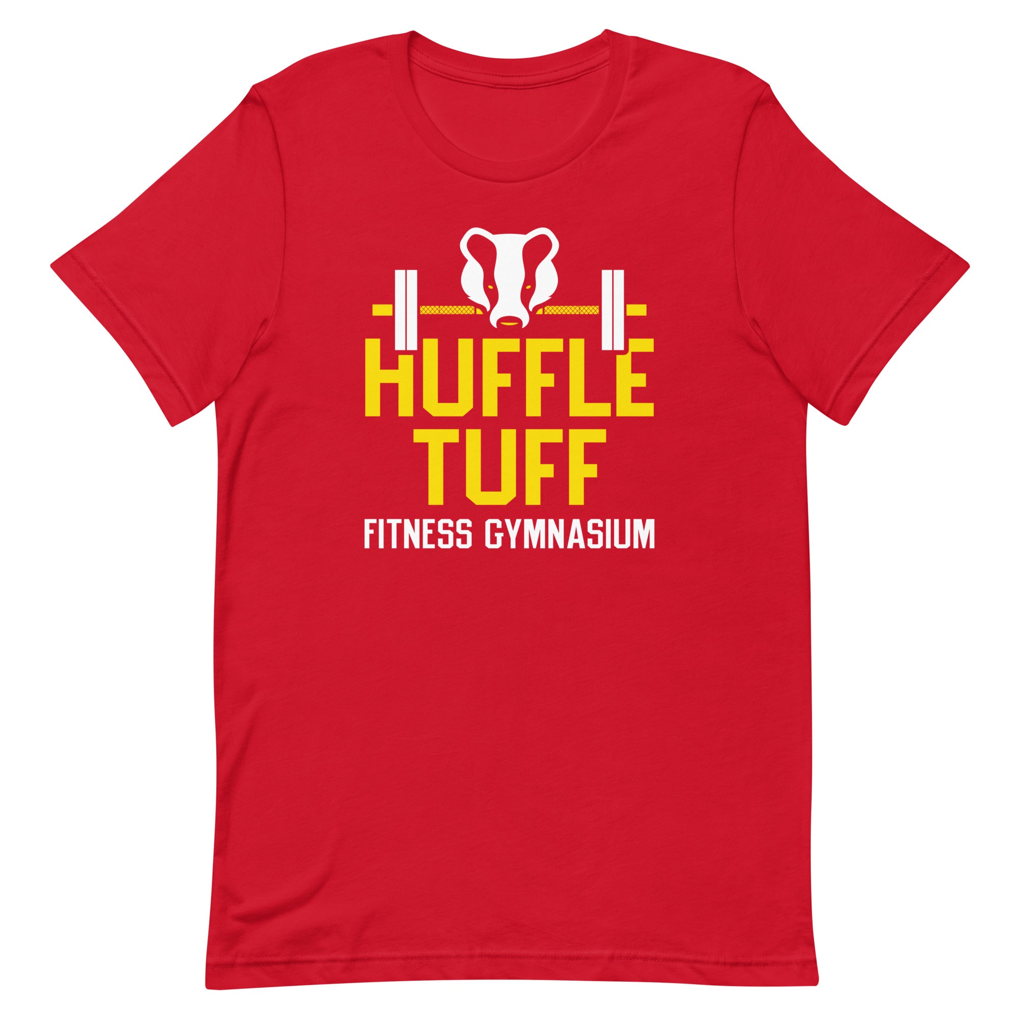 Huffle Tuff Gym Men's Signature Tee Hoodie, Sweatshirt | PureTeeCo.com (Image 3)