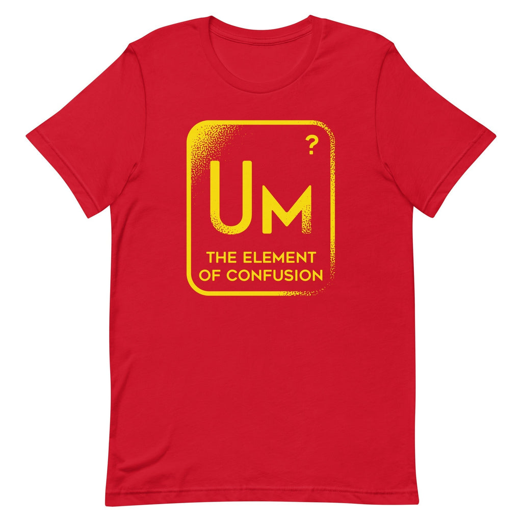 The Element Of Confusion Men's Signature Tee Hoodie, Sweatshirt | PureTeeCo.com (Image 3)
