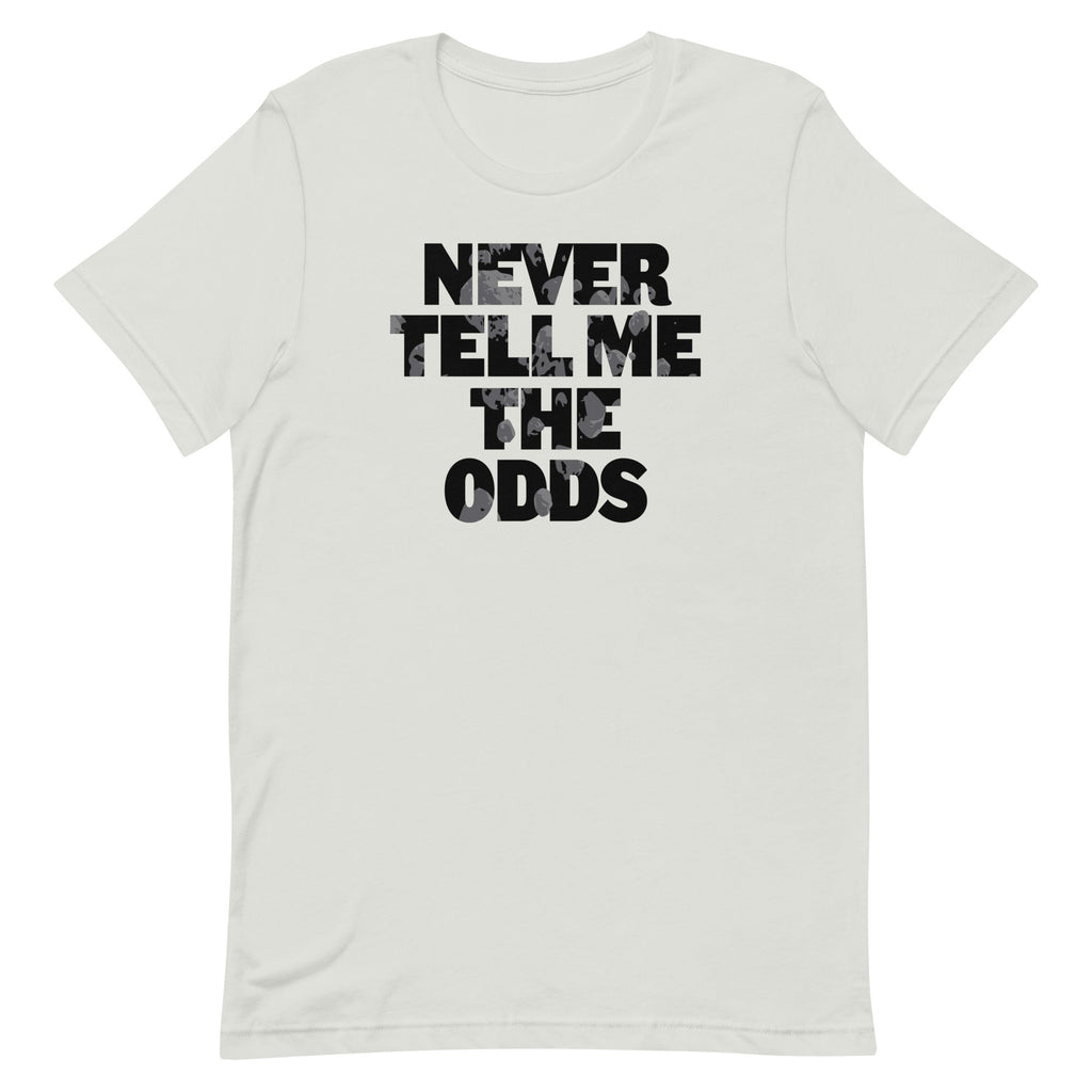 Never Tell Me The Odds Men's Signature Tee Hoodie, Sweatshirt | PureTeeCo.com (Image 1)
