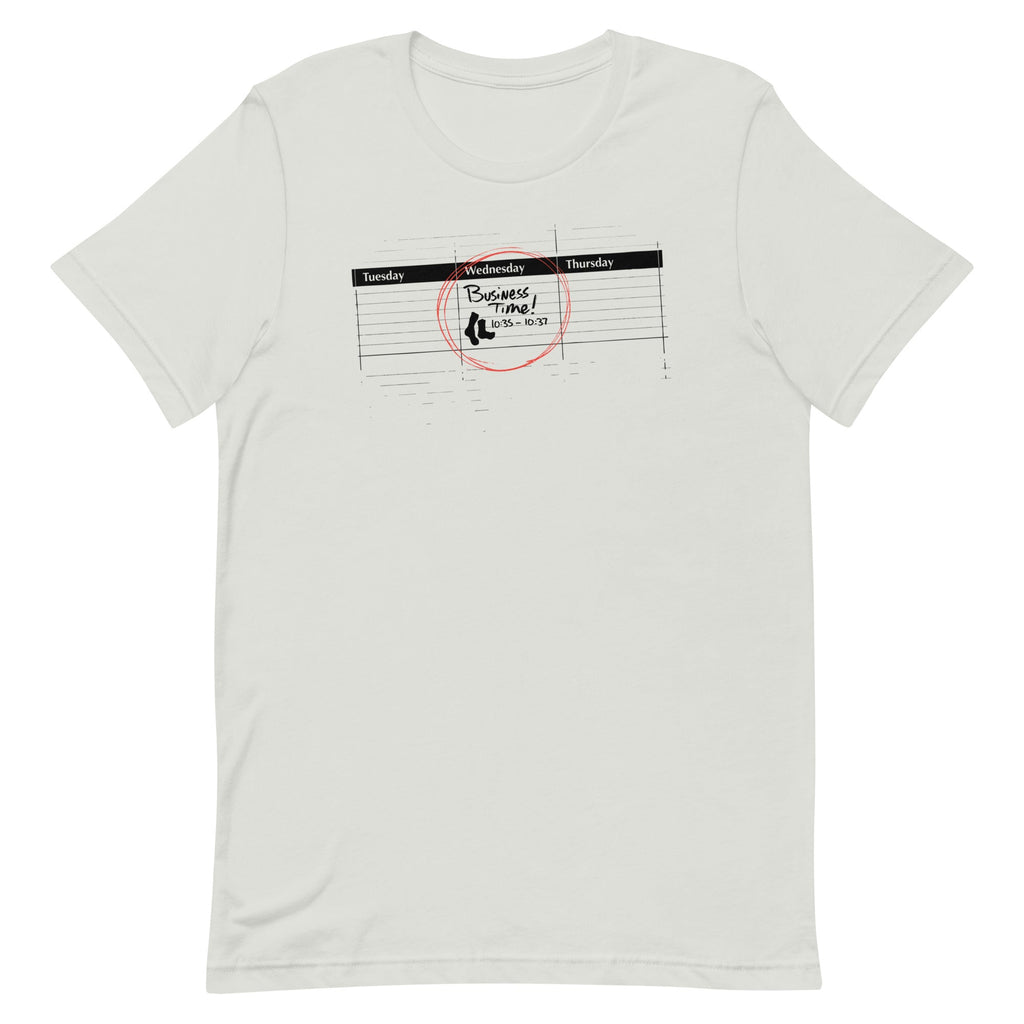 It's Business Time Men's Signature Tee Hoodie, Sweatshirt | PureTeeCo.com (Image 1)