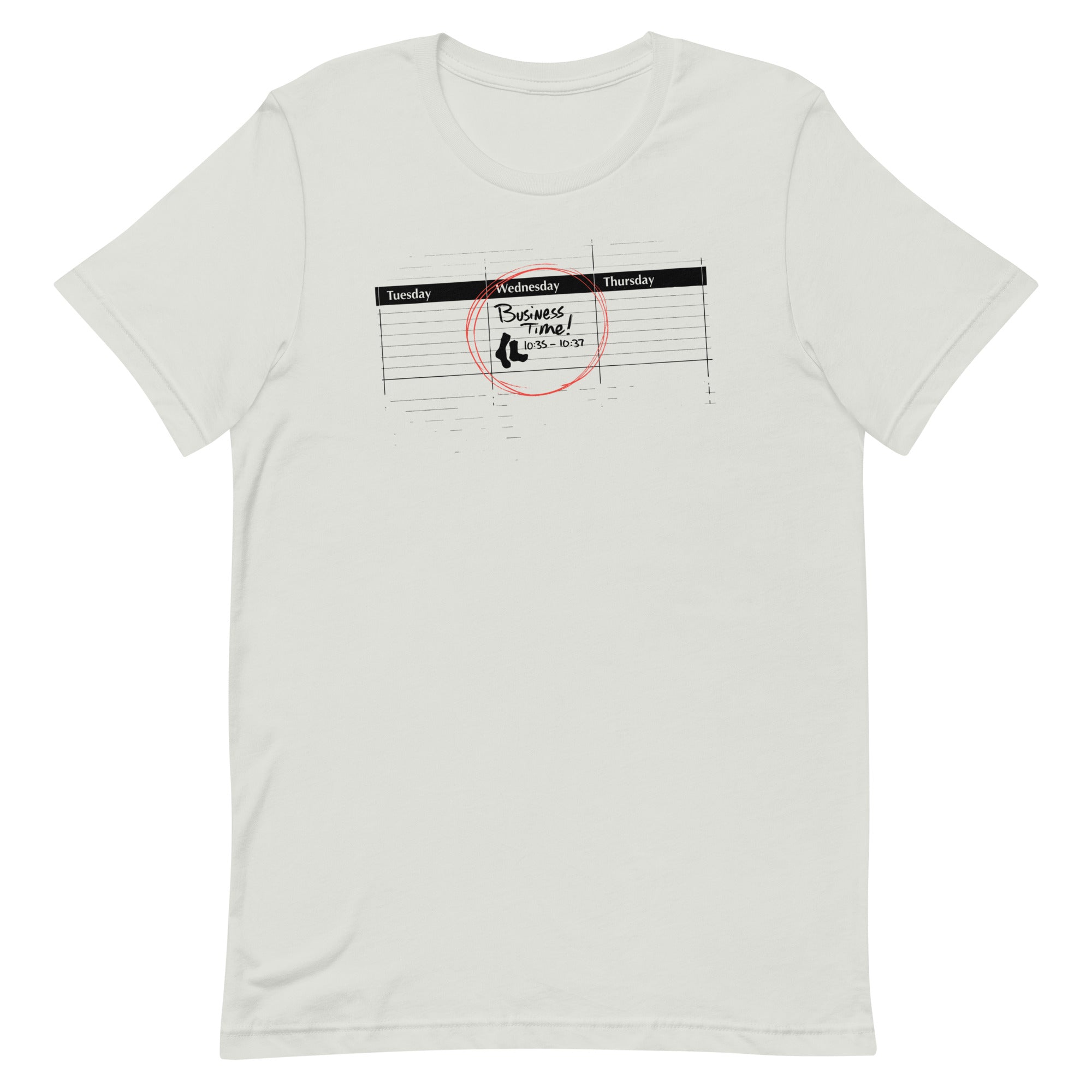 It's Business Time Men's Signature Tee Hoodie, Sweatshirt | PureTeeCo.com (Image 1)