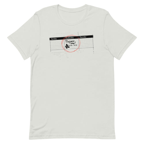 It's Business Time Men's Signature Tee Hoodie, Sweatshirt | PureTeeCo.com (Image 1)