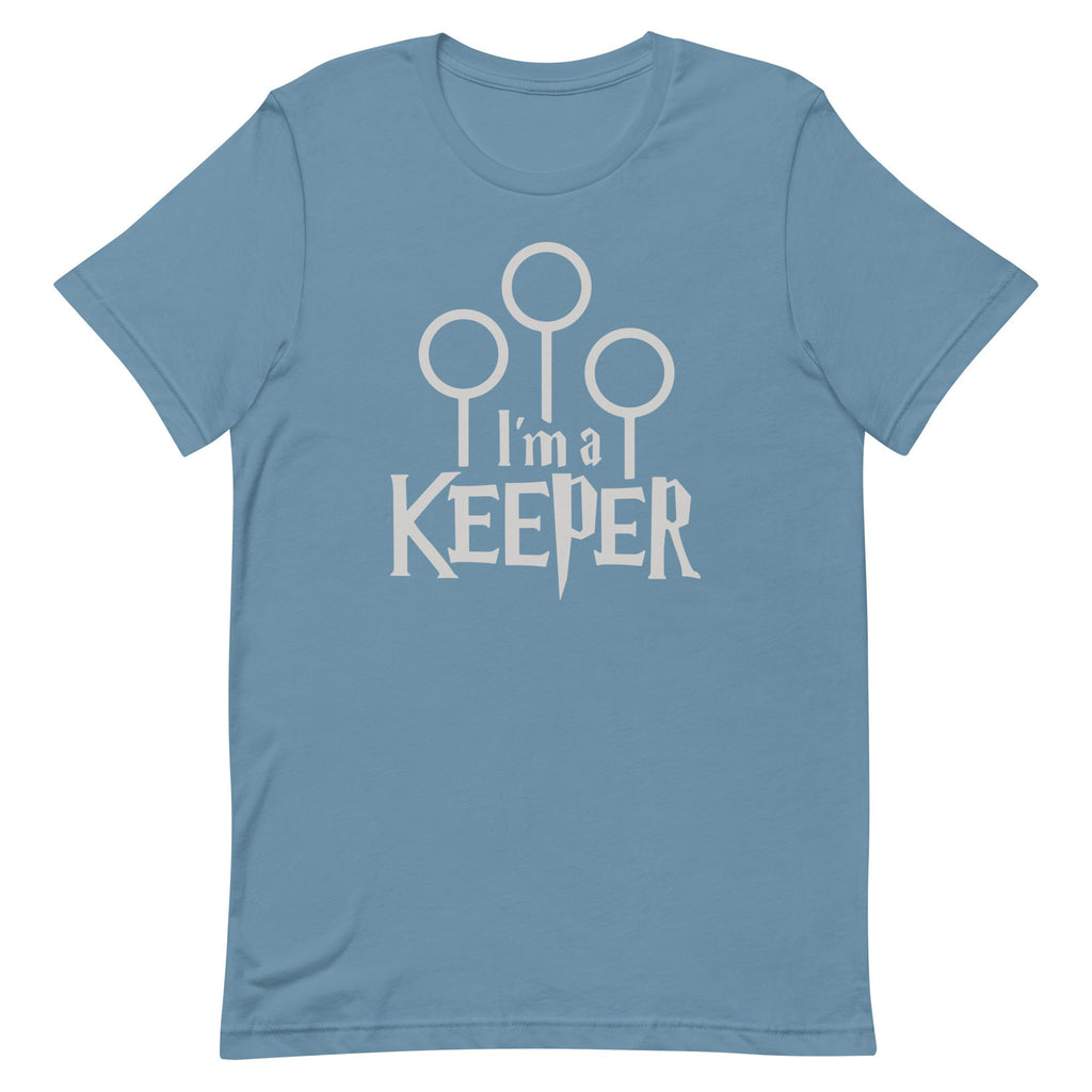 I'm A Keeper Men's Signature Tee Hoodie, Sweatshirt | PureTeeCo.com (Image 5)