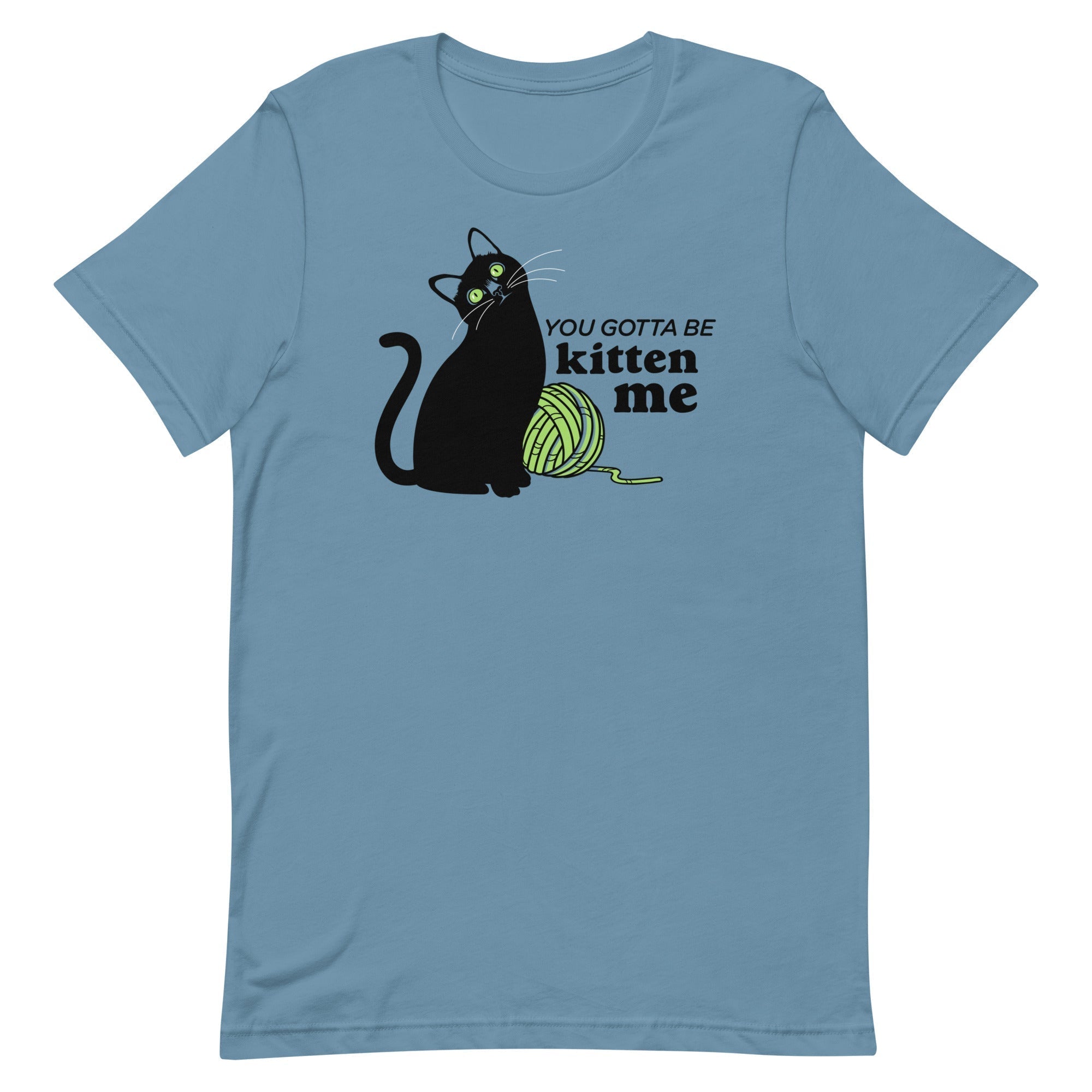 You Gotta Be Kitten Me Men's Signature Tee Hoodie, Sweatshirt | PureTeeCo.com (Image 3)