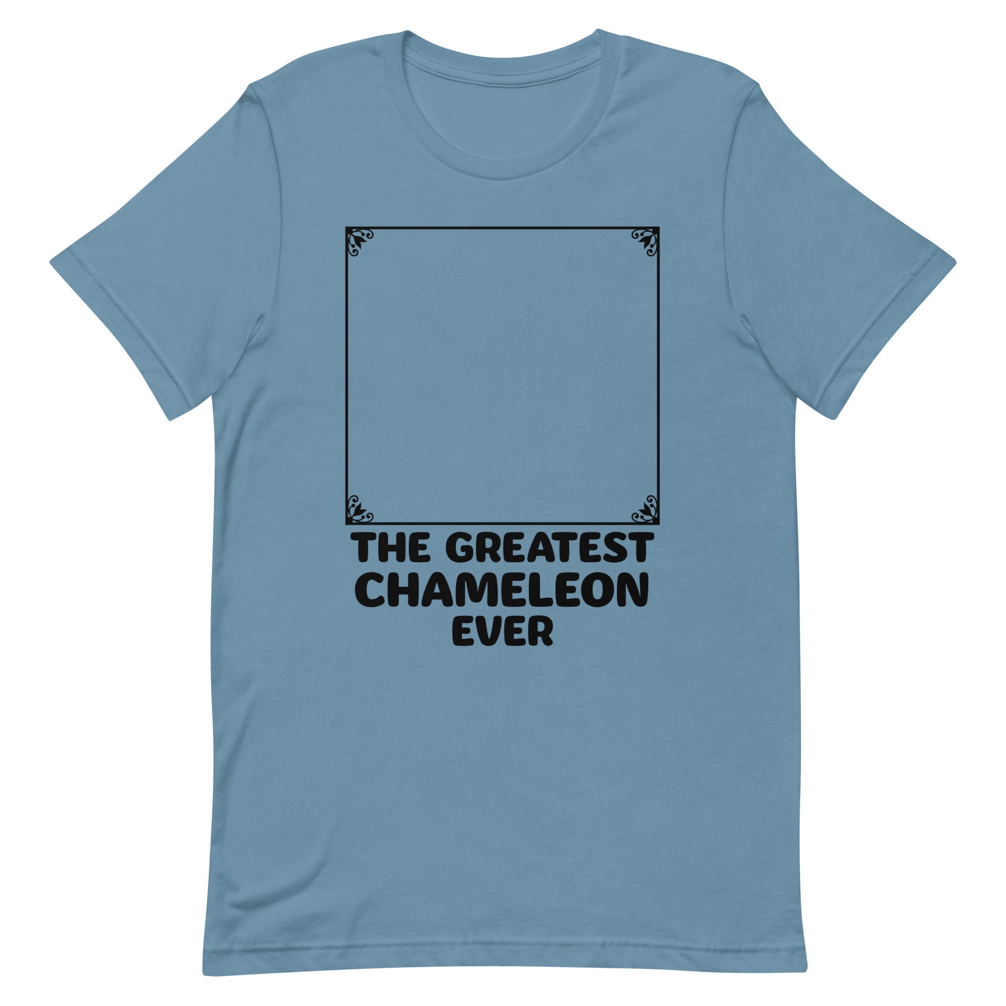 The Greatest Chameleon Ever Men's Signature Tee Hoodie, Sweatshirt | PureTeeCo.com (Image 4)