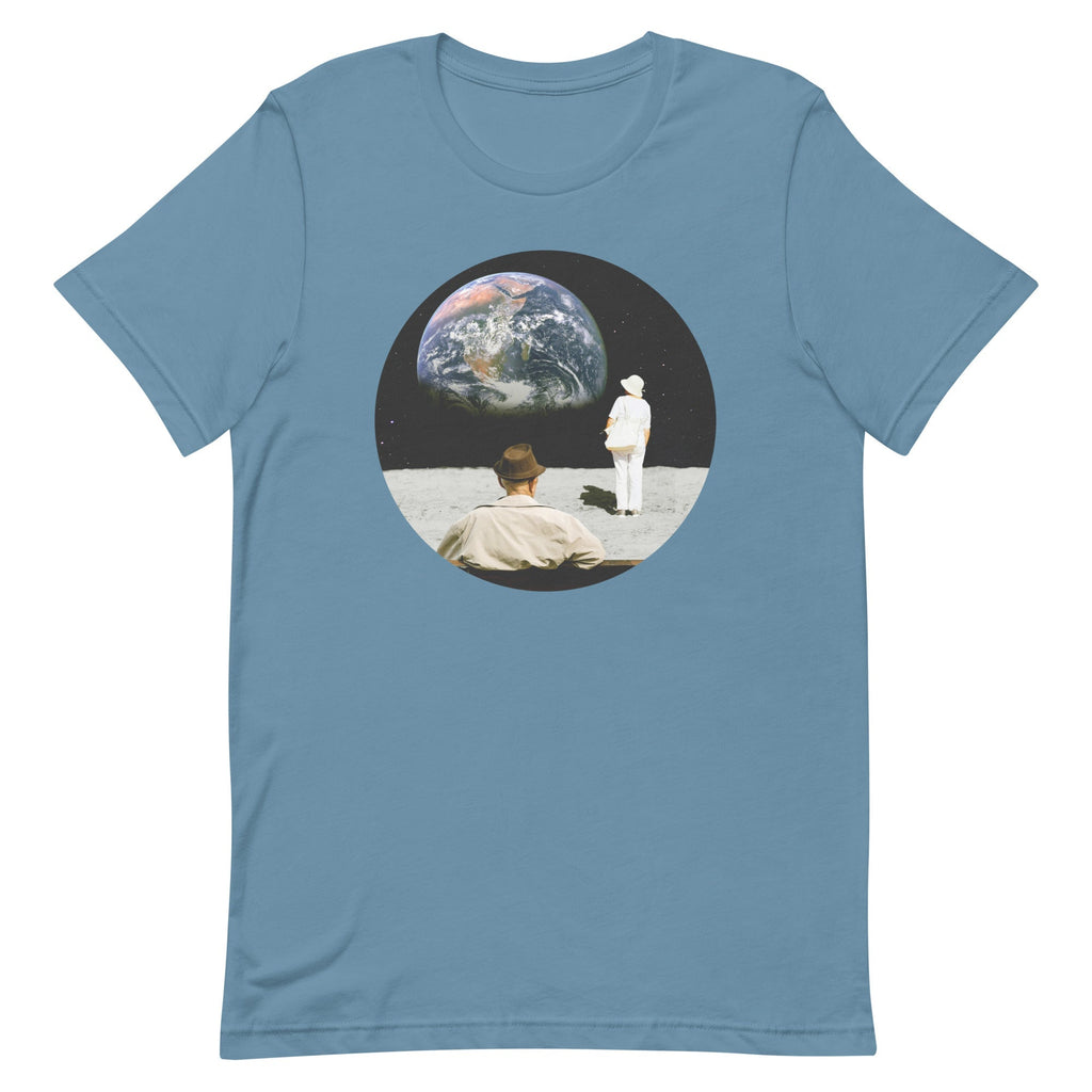Tourist's View Men's Signature Tee Hoodie, Sweatshirt | PureTeeCo.com (Image 3)