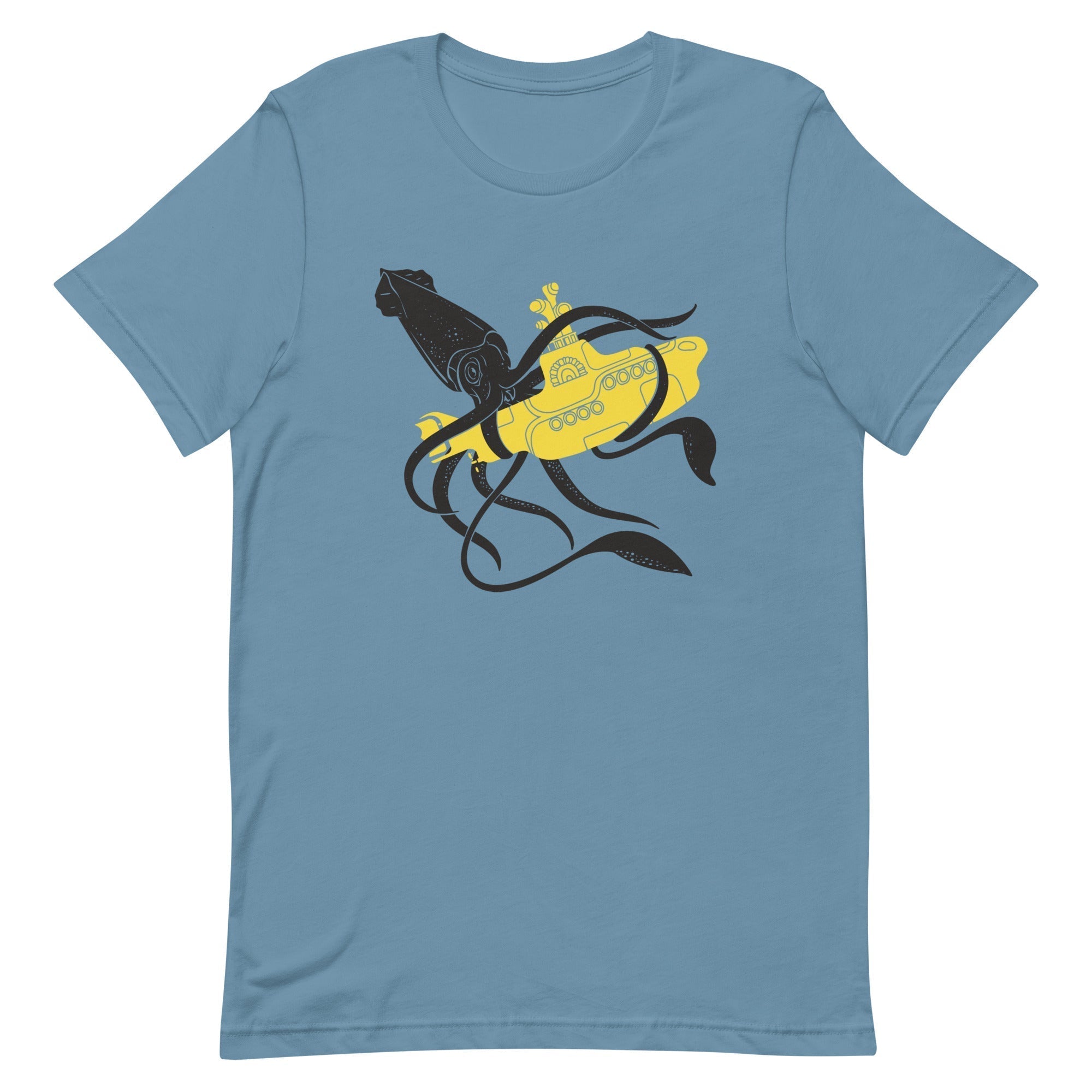 Squid Sub Battle Men's Signature Tee Hoodie, Sweatshirt | PureTeeCo.com (Image 3)