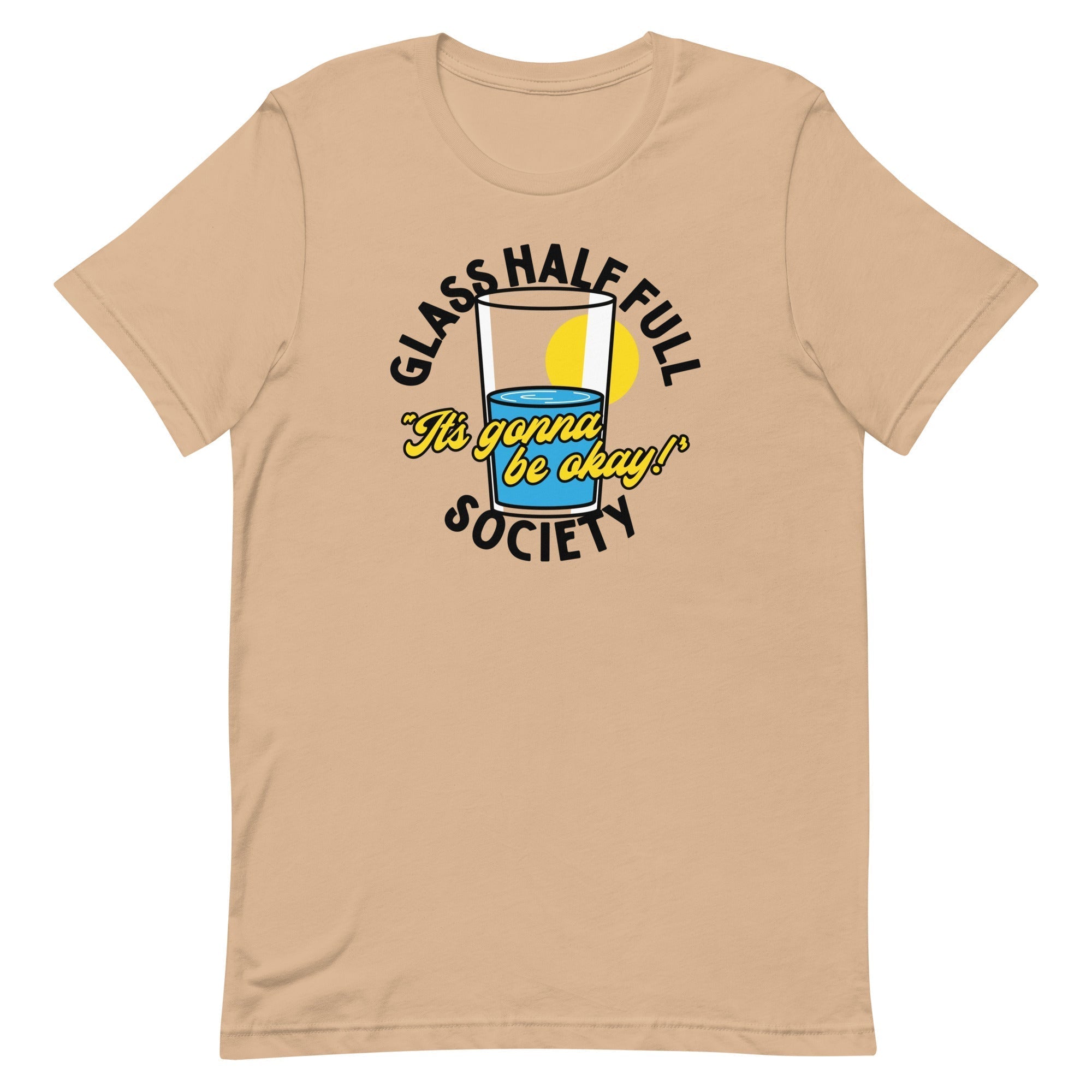 Glass Half Full Society Men's Signature Tee Hoodie, Sweatshirt | PureTeeCo.com (Image 3)