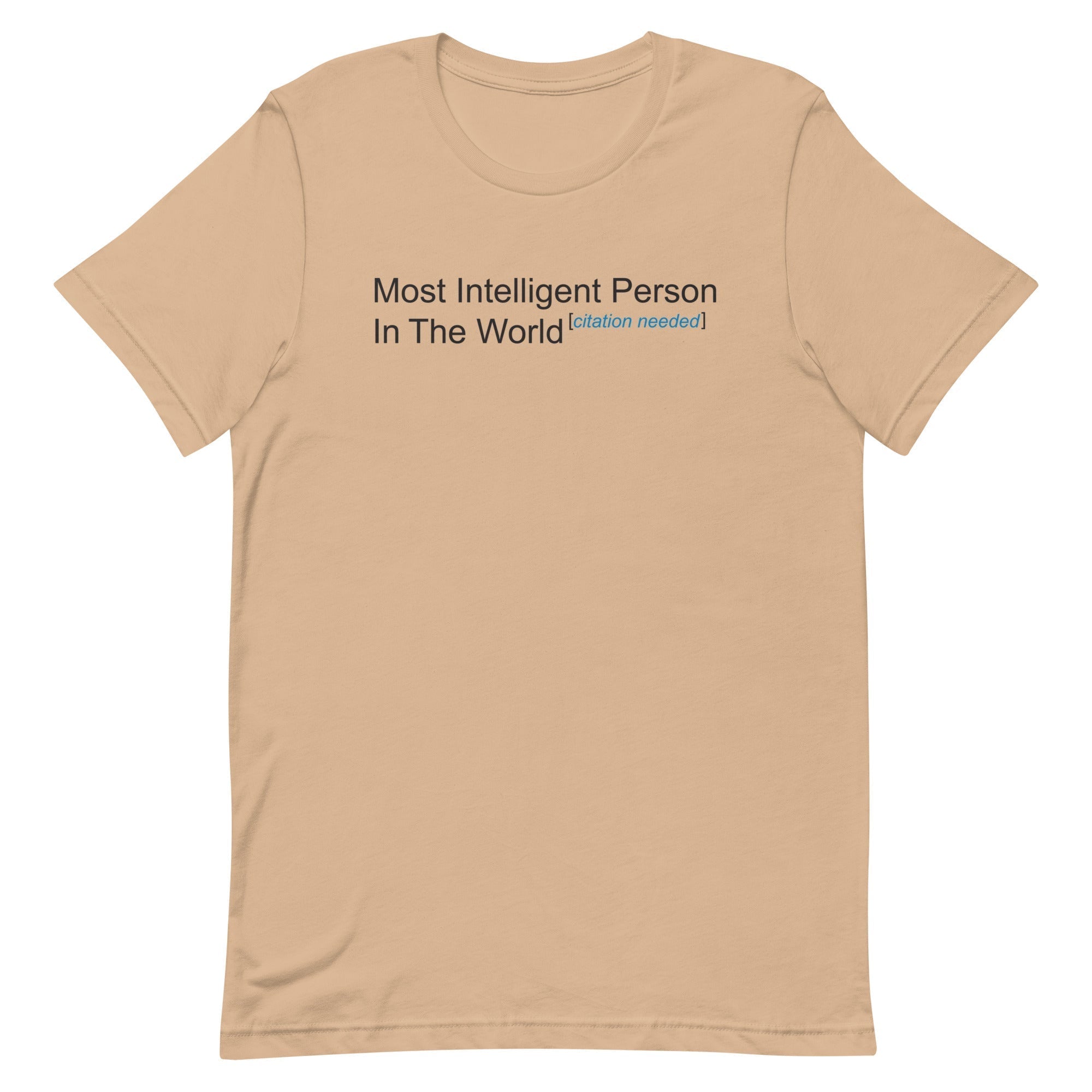 Most Intelligent Person in the World Citation Needed Men's Signature Tee Hoodie, Sweatshirt | PureTeeCo.com (Image 2)