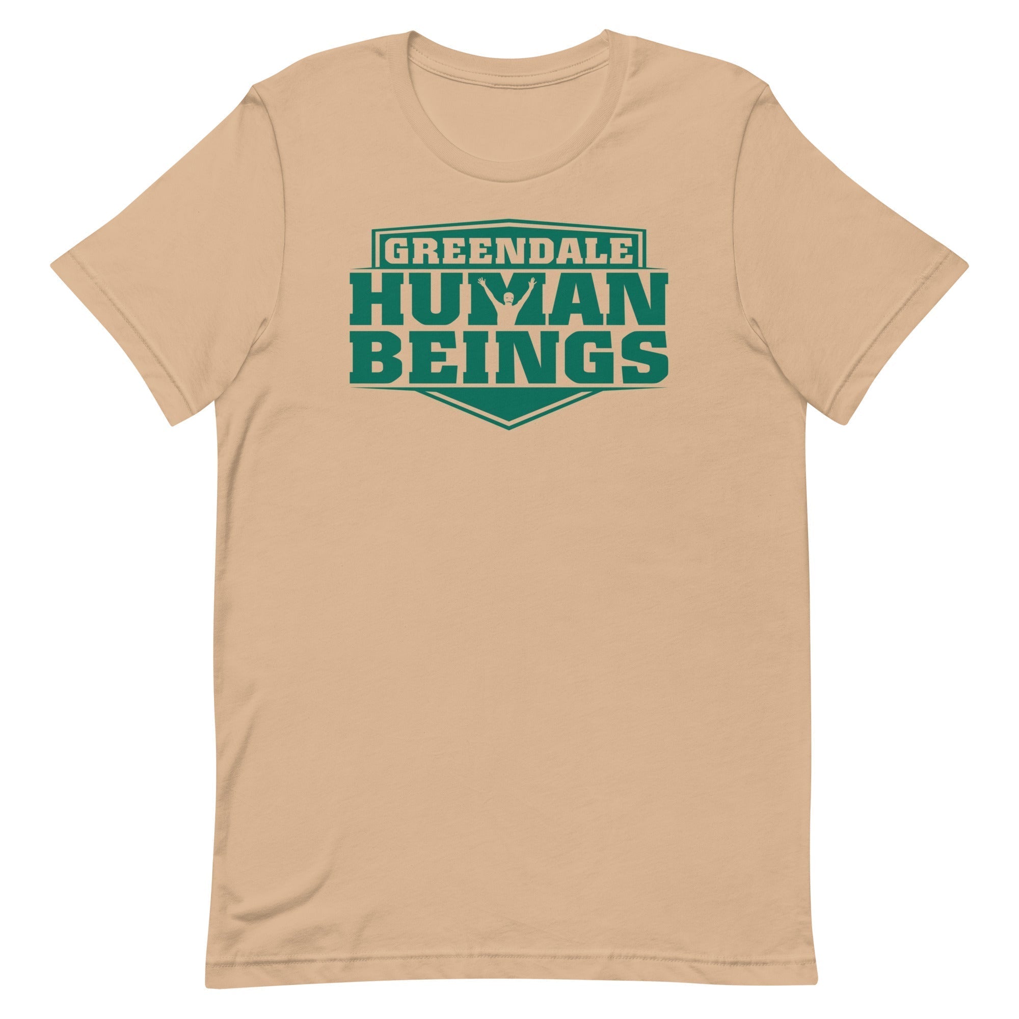 Greendale Human Beings Men's Signature Tee Hoodie, Sweatshirt | PureTeeCo.com (Image 2)