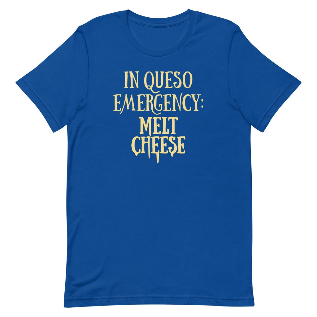 In Queso Emergency: Melt Cheese Men's Signature Tee Hoodie, Sweatshirt | PureTeeCo.com (Image 4)