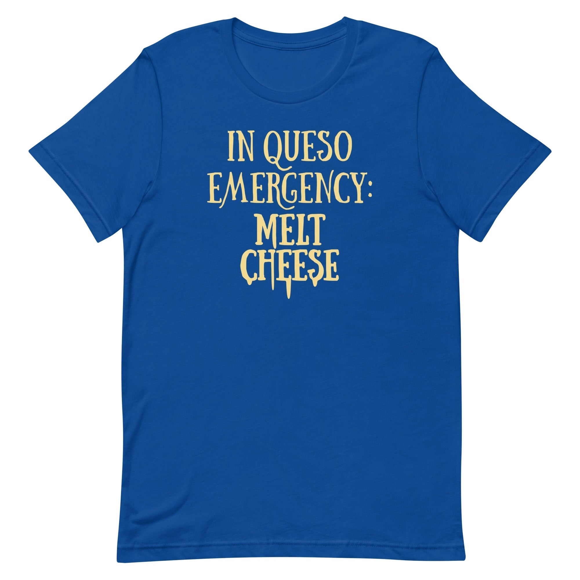 In Queso Emergency: Melt Cheese Men's Signature Tee Hoodie, Sweatshirt | PureTeeCo.com (Image 4)