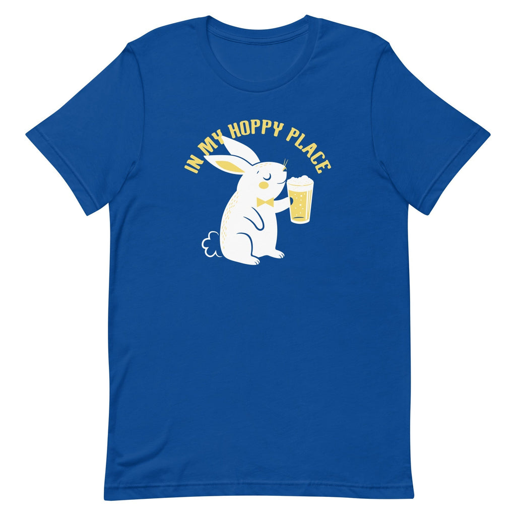 In My Hoppy Place Men's Signature Tee Hoodie, Sweatshirt | PureTeeCo.com (Image 3)