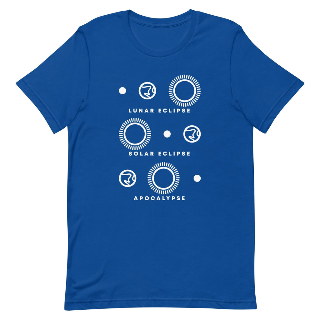 Lunar Eclipse Solar Eclipse Apocalypse Men's Signature Tee Hoodie, Sweatshirt | PureTeeCo.com (Image 4)