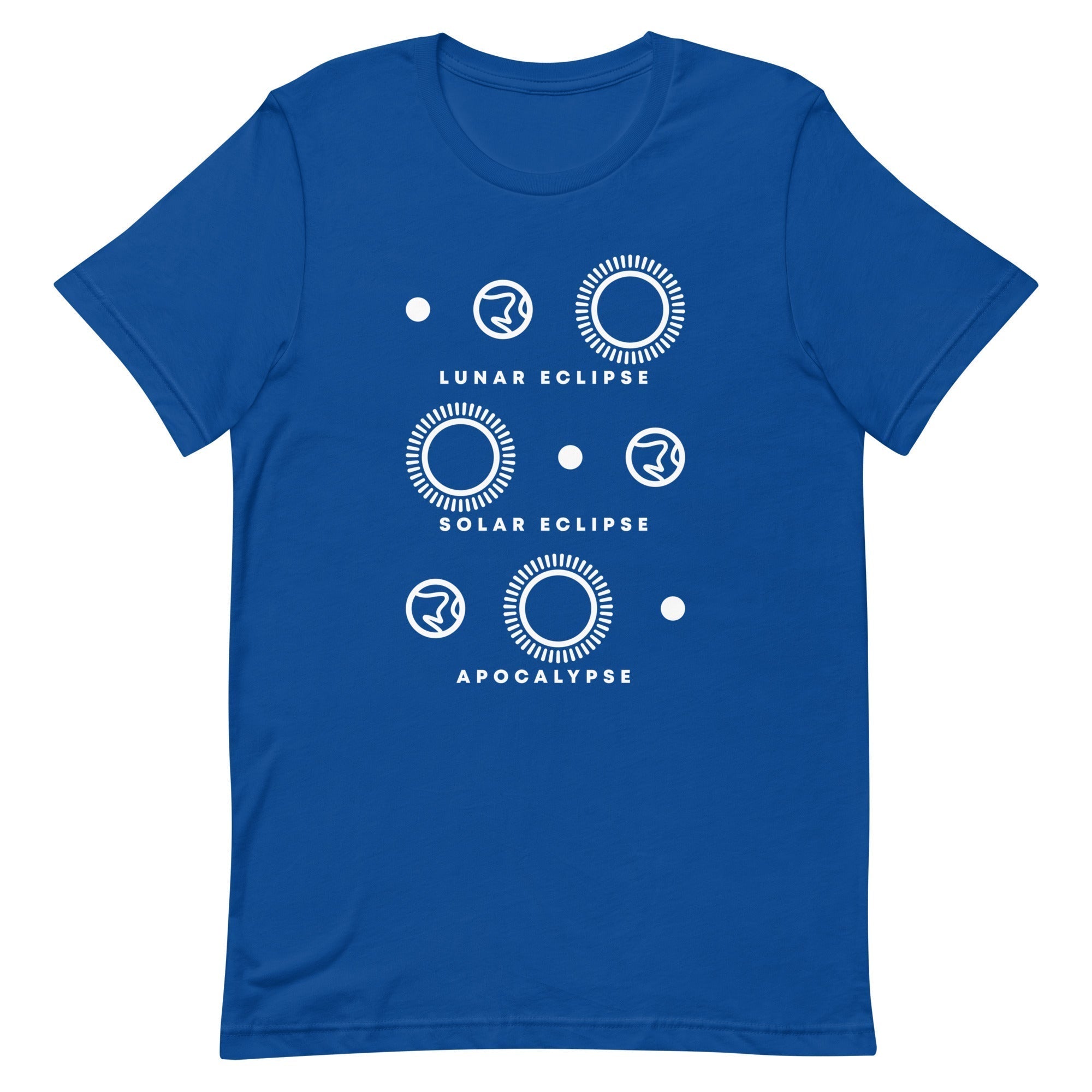 Lunar Eclipse Solar Eclipse Apocalypse Men's Signature Tee Hoodie, Sweatshirt | PureTeeCo.com (Image 4)