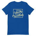 You Literally Mean Figuratively Men's Signature Tee Hoodie, Sweatshirt | PureTeeCo.com (Image 1)