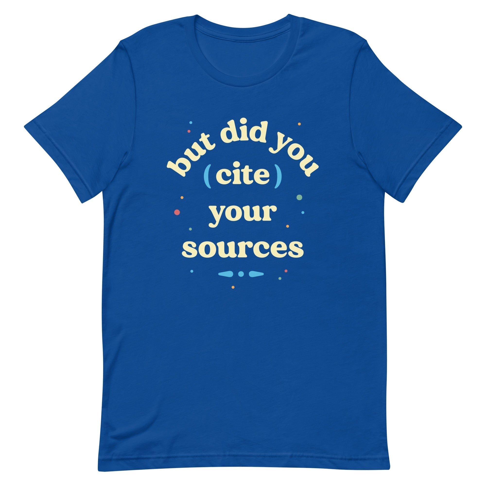 But Did You Cite Your Sources Men's Signature Tee Hoodie, Sweatshirt | PureTeeCo.com (Image 4)