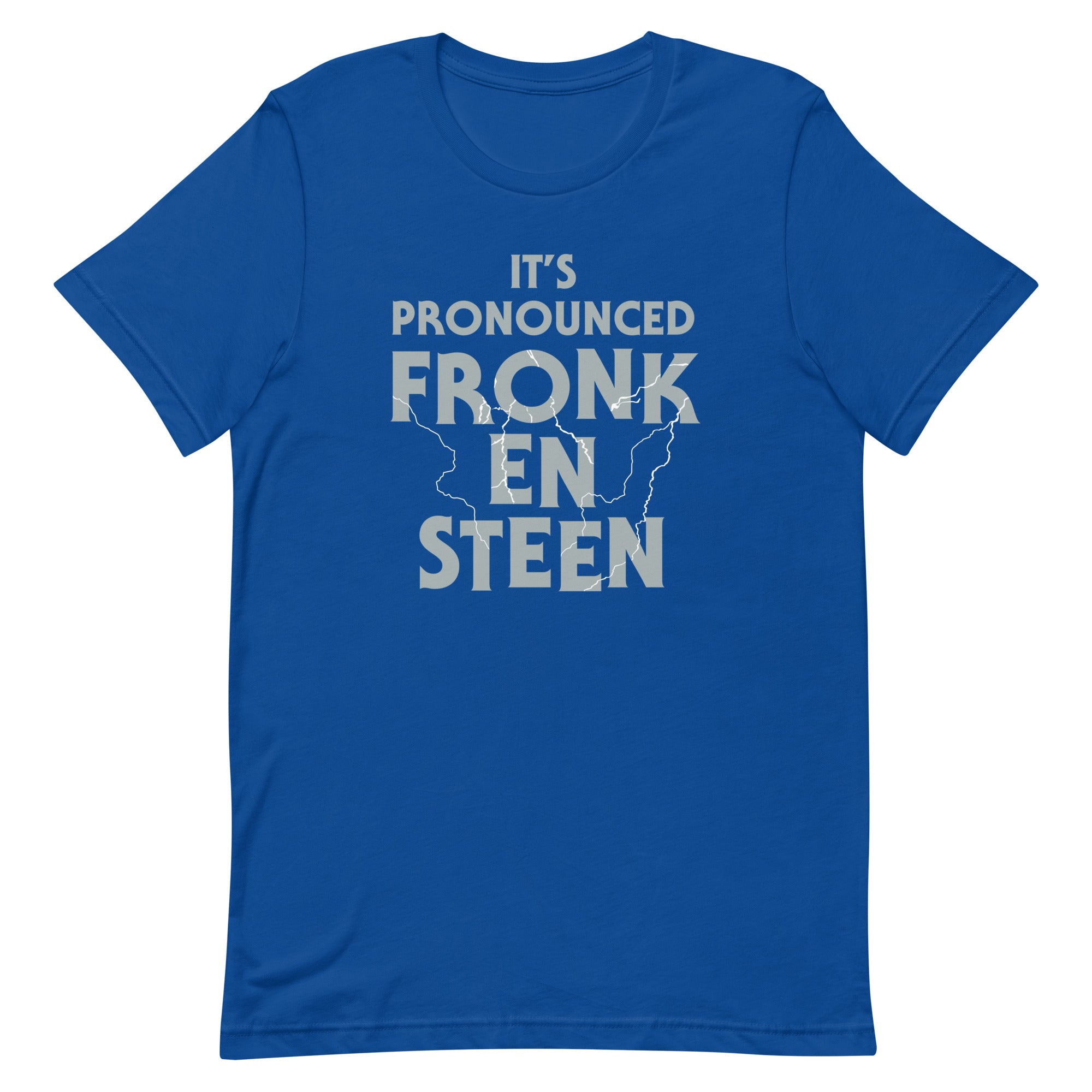 It's Pronounced Fronk-En-Steen Men's Signature Tee Hoodie, Sweatshirt | PureTeeCo.com (Image 3)