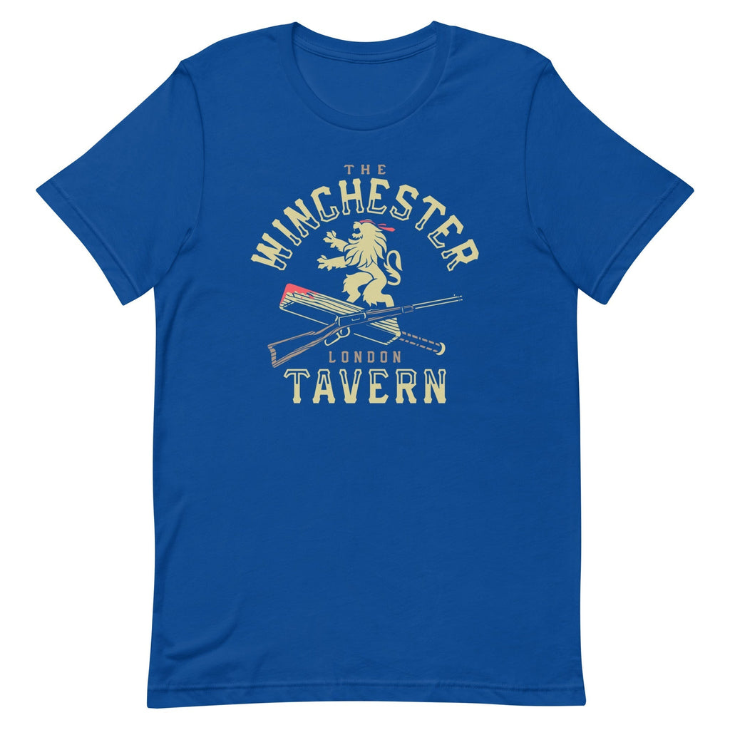 The Winchester Tavern Men's Signature Tee Hoodie, Sweatshirt | PureTeeCo.com (Image 5)