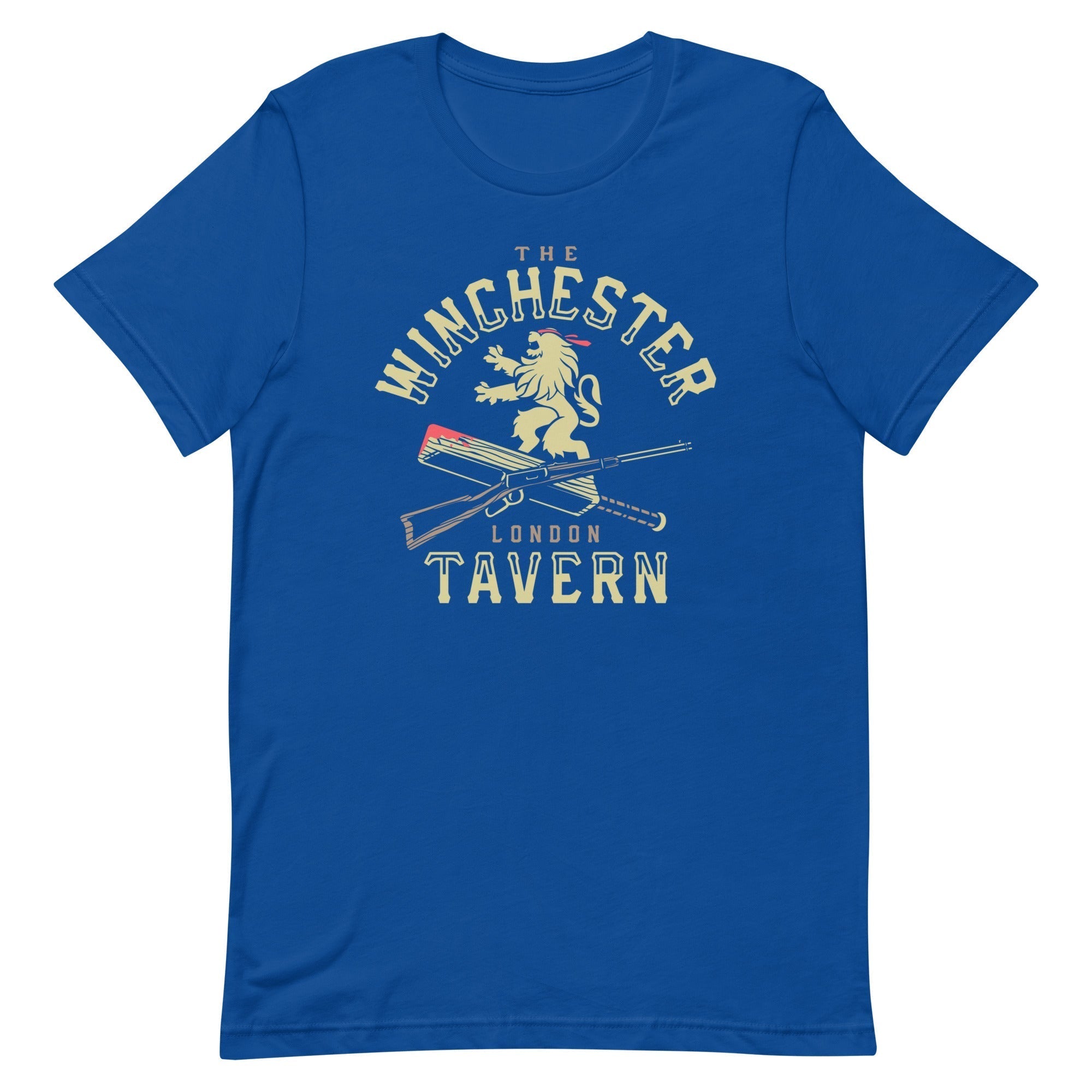 The Winchester Tavern Men's Signature Tee Hoodie, Sweatshirt | PureTeeCo.com (Image 5)