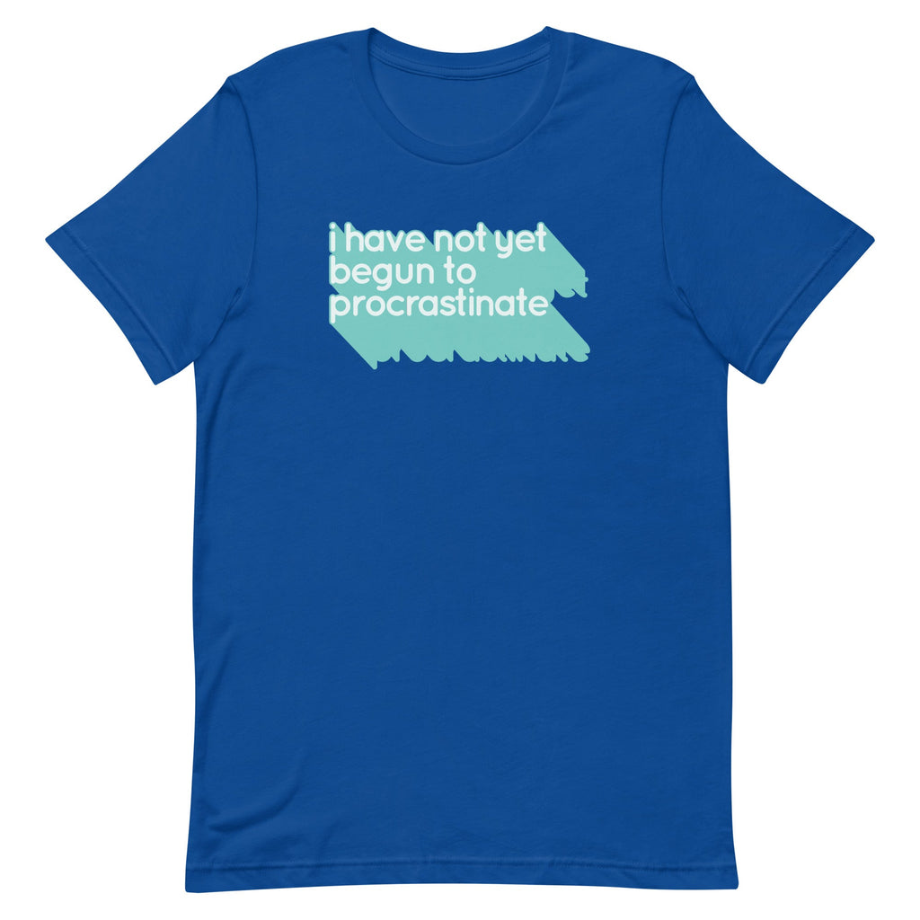 Not Begun To Procrastinate Men's Signature Tee Hoodie, Sweatshirt | PureTeeCo.com (Image 3)