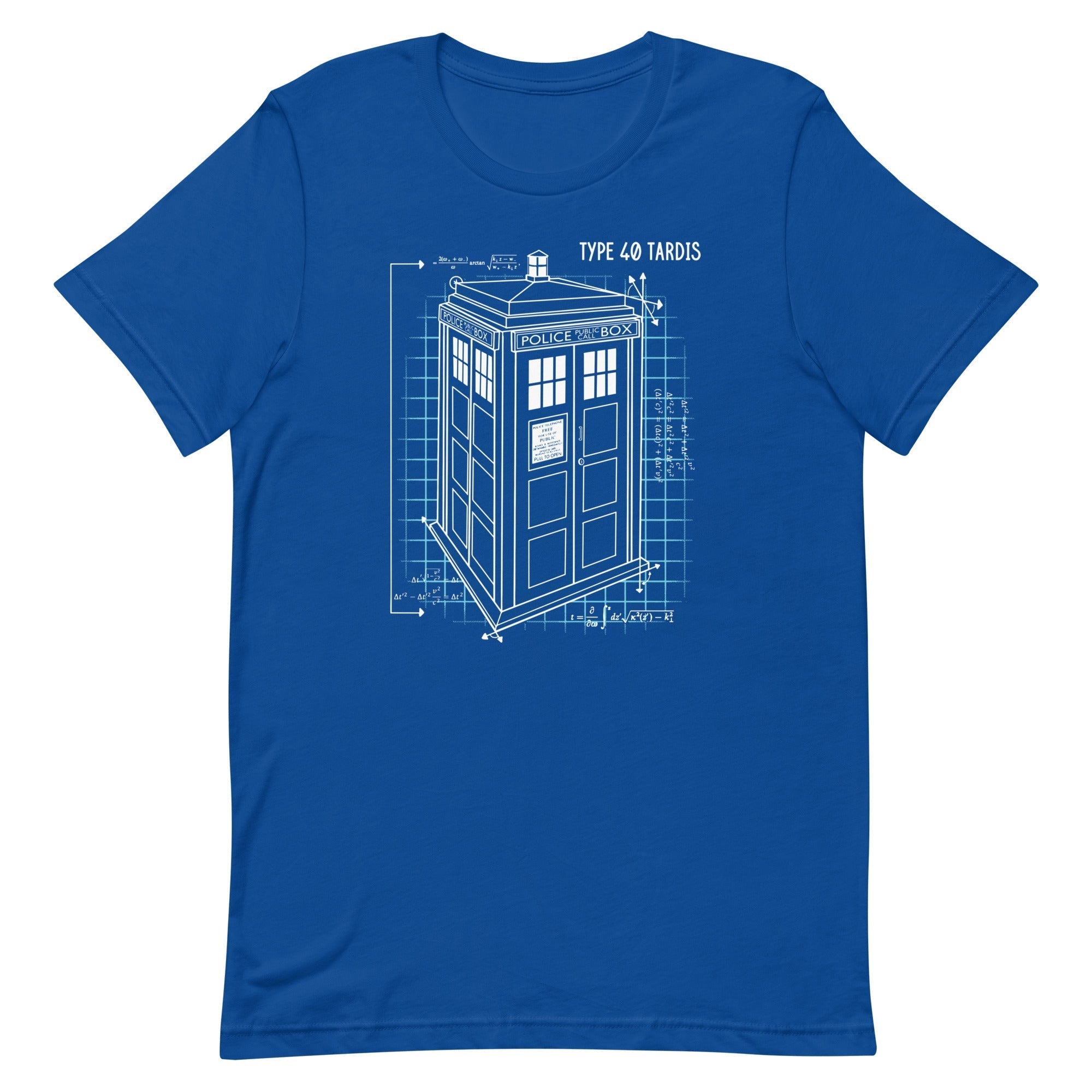 Type 40 Tardis Men's Signature Tee Hoodie, Sweatshirt | PureTeeCo.com (Image 4)