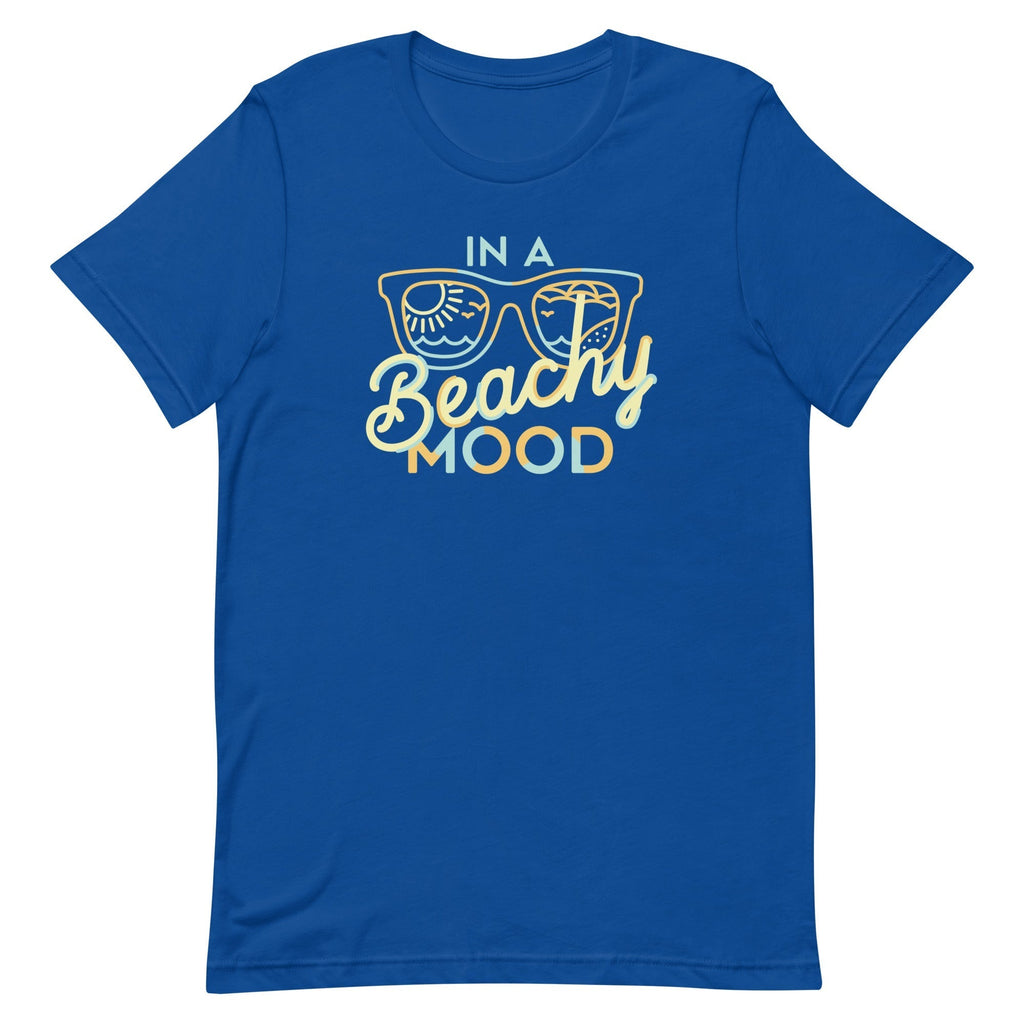 In A Beachy Mood Men's Signature Tee Hoodie, Sweatshirt | PureTeeCo.com (Image 5)
