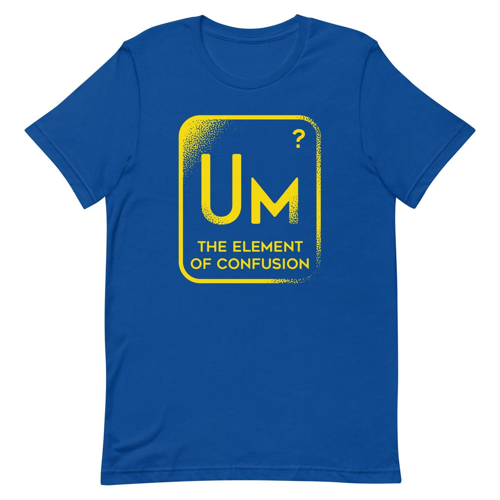 The Element Of Confusion Men's Signature Tee Hoodie, Sweatshirt | PureTeeCo.com (Image 4)