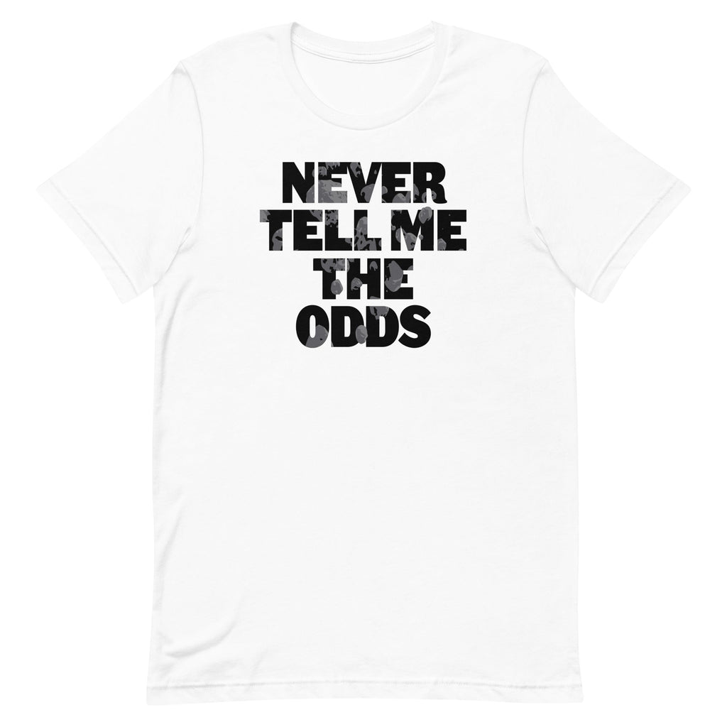 Never Tell Me The Odds Men's Signature Tee Hoodie, Sweatshirt | PureTeeCo.com (Image 5)