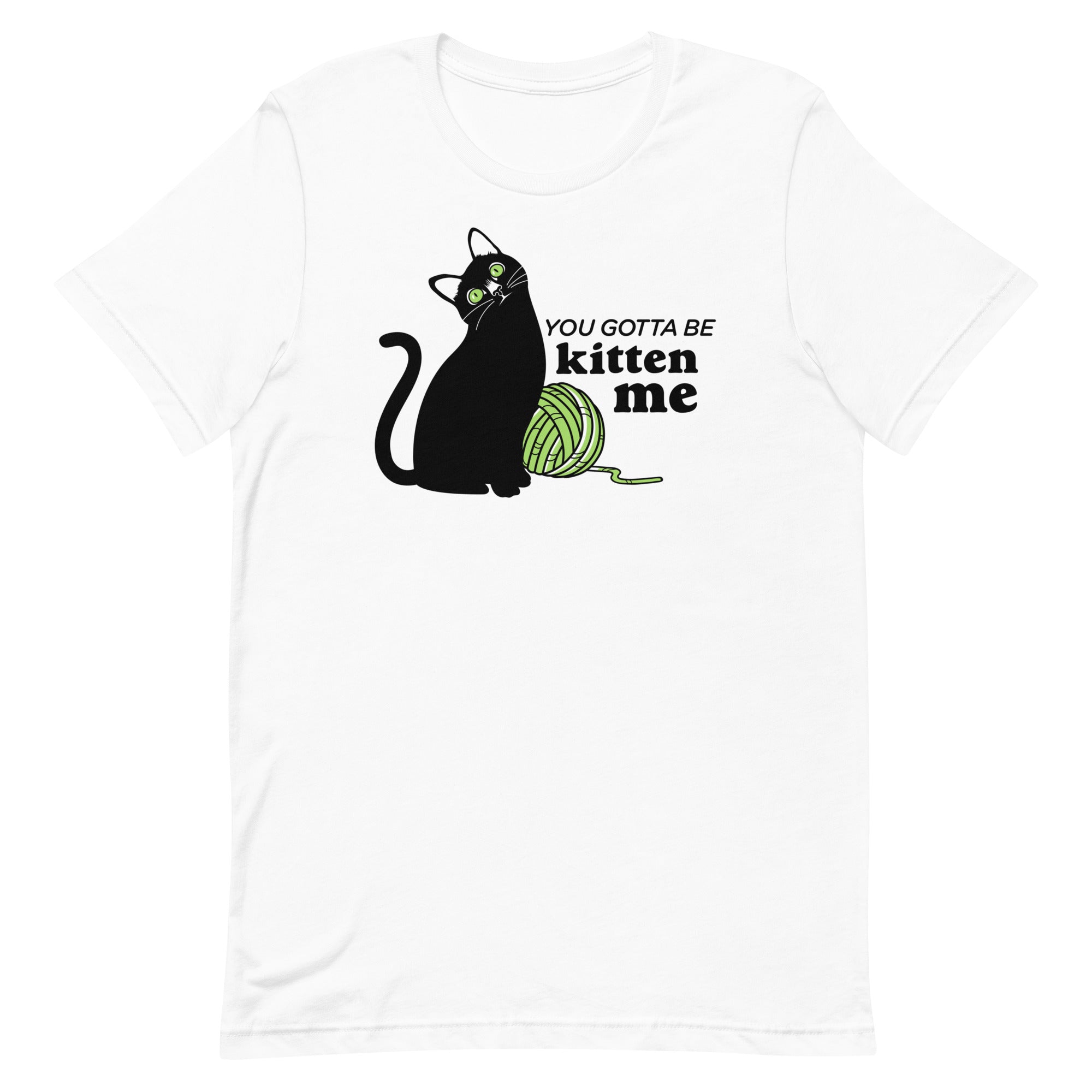 You Gotta Be Kitten Me Men's Signature Tee Hoodie, Sweatshirt | PureTeeCo.com (Image 5)