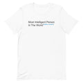 Most Intelligent Person in the World Citation Needed Men's Signature Tee Hoodie, Sweatshirt | PureTeeCo.com (Image 1)