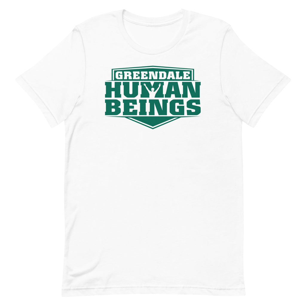 Greendale Human Beings Men's Signature Tee Hoodie, Sweatshirt | PureTeeCo.com (Image 4)