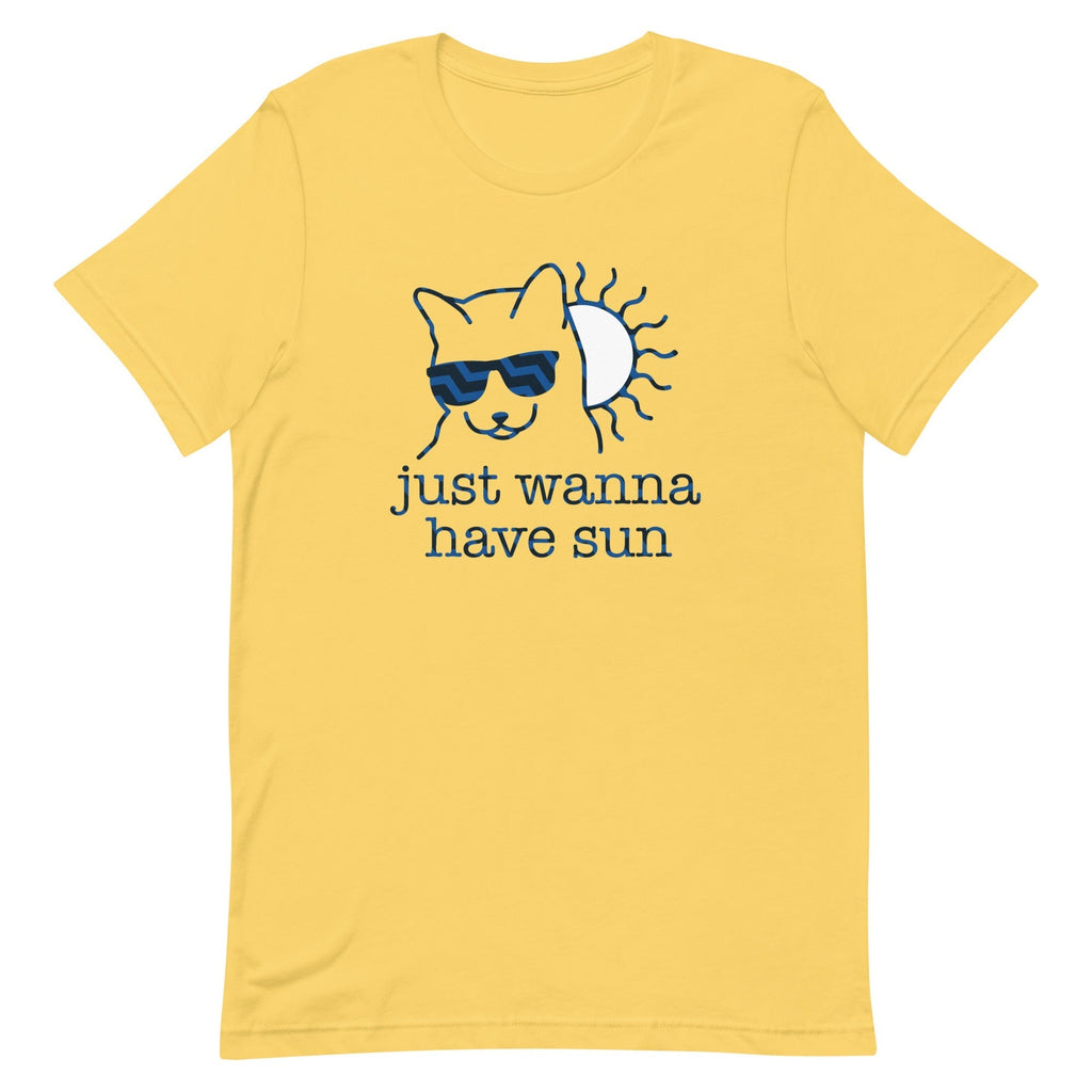 Just Wanna Have Sun Men's Signature Tee Hoodie, Sweatshirt | PureTeeCo.com (Image 4)
