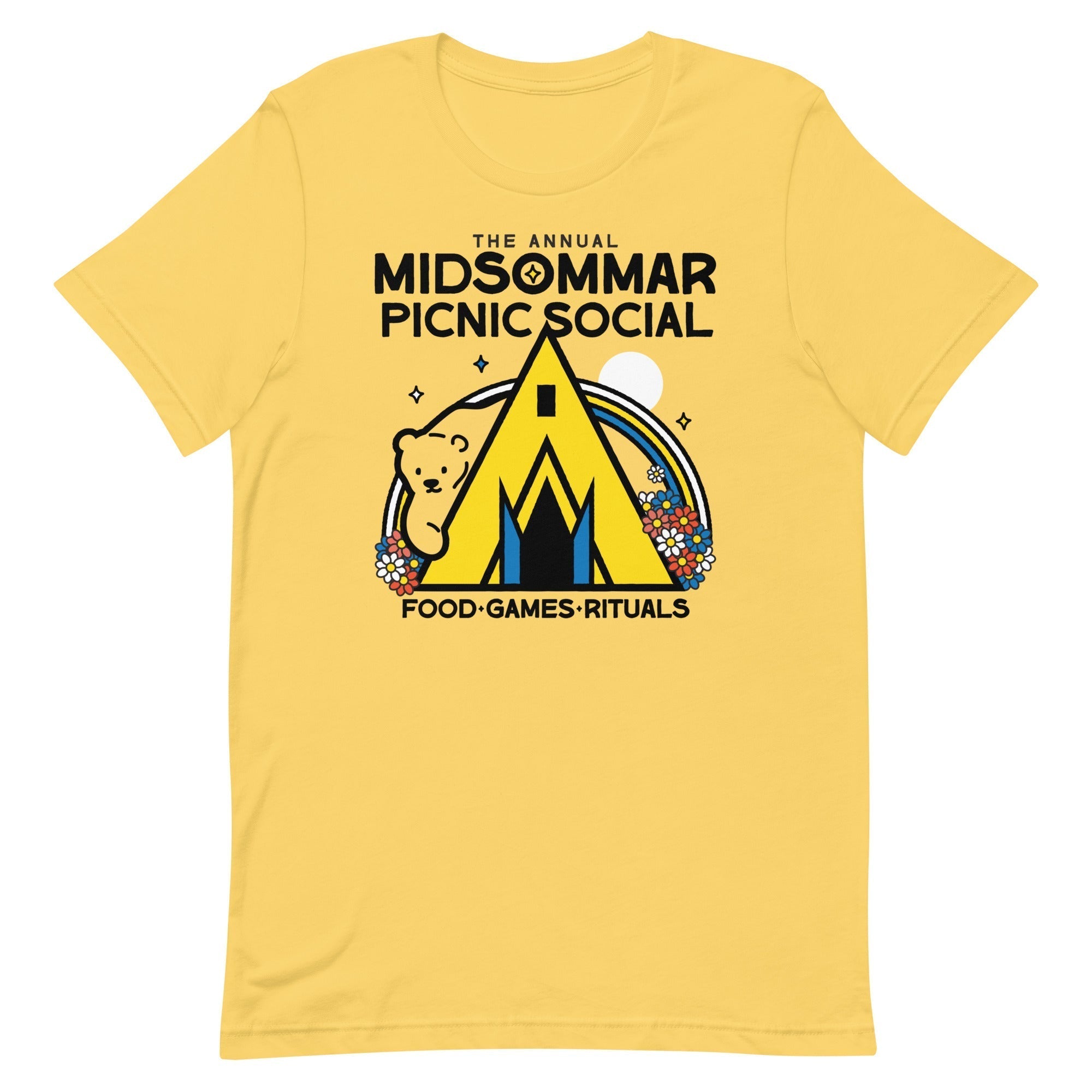 The Annual Midsommar Picnic Social Men's Signature Tee Hoodie, Sweatshirt | PureTeeCo.com (Image 1)
