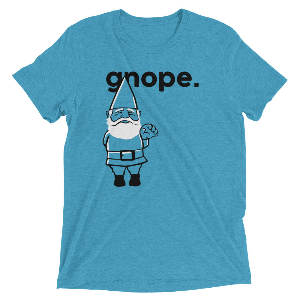 Gnope Men's Tri-Blend Tee Hoodie, Sweatshirt | PureTeeCo.com (Image 3)