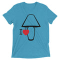 I Love Lamp Men's Tri-Blend Tee Hoodie, Sweatshirt | PureTeeCo.com (Image 1)