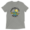 Glass Half Full Society Men's Tri-Blend Tee Hoodie, Sweatshirt | PureTeeCo.com (Image 1)