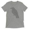 The Raven Men's Tri-Blend Tee Hoodie, Sweatshirt | PureTeeCo.com (Image 1)