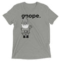 Gnope Men's Tri-Blend Tee Hoodie, Sweatshirt | PureTeeCo.com (Image 1)