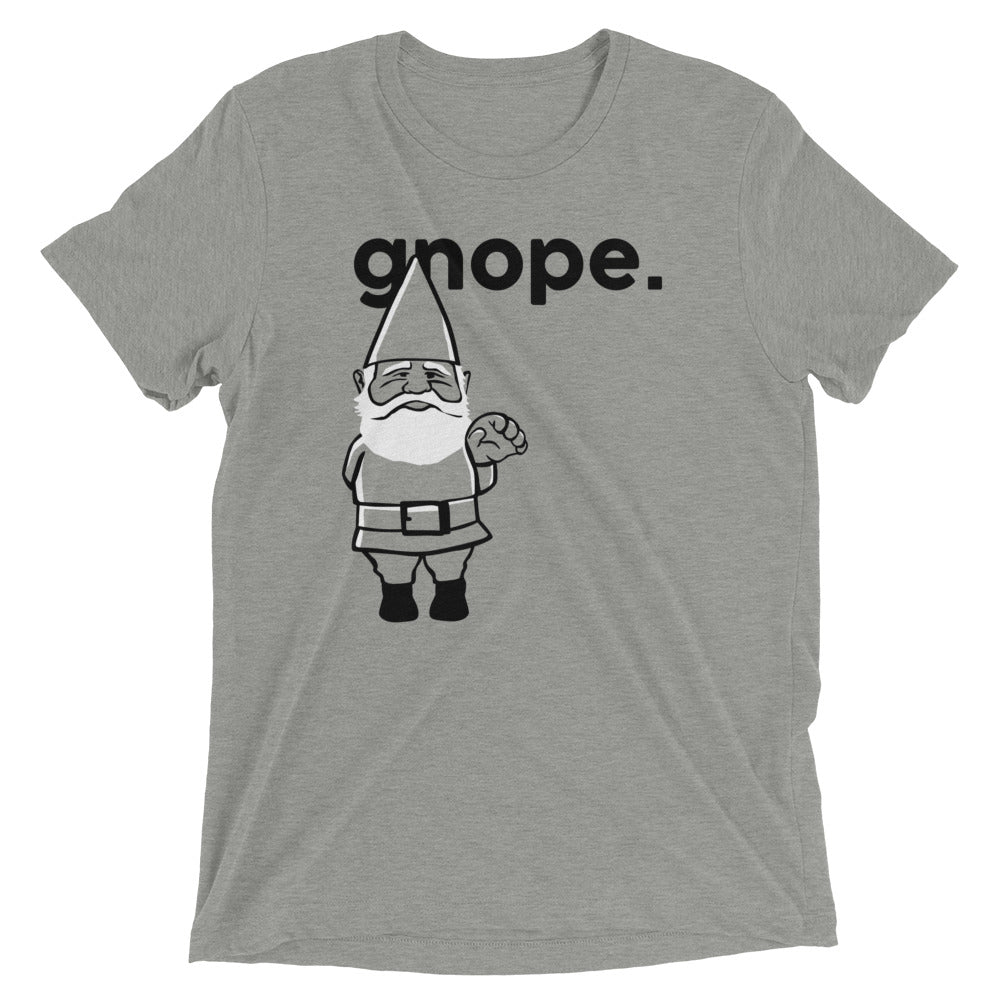 Gnope Men's Tri-Blend Tee Hoodie, Sweatshirt | PureTeeCo.com (Image 1)