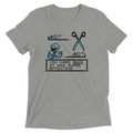 Rock Paper Scissors Battle Men's Tri-Blend Tee Hoodie, Sweatshirt | PureTeeCo.com (Image 1)